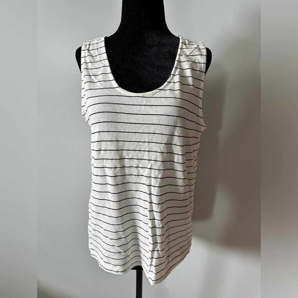 NWOT POL Striped Tank